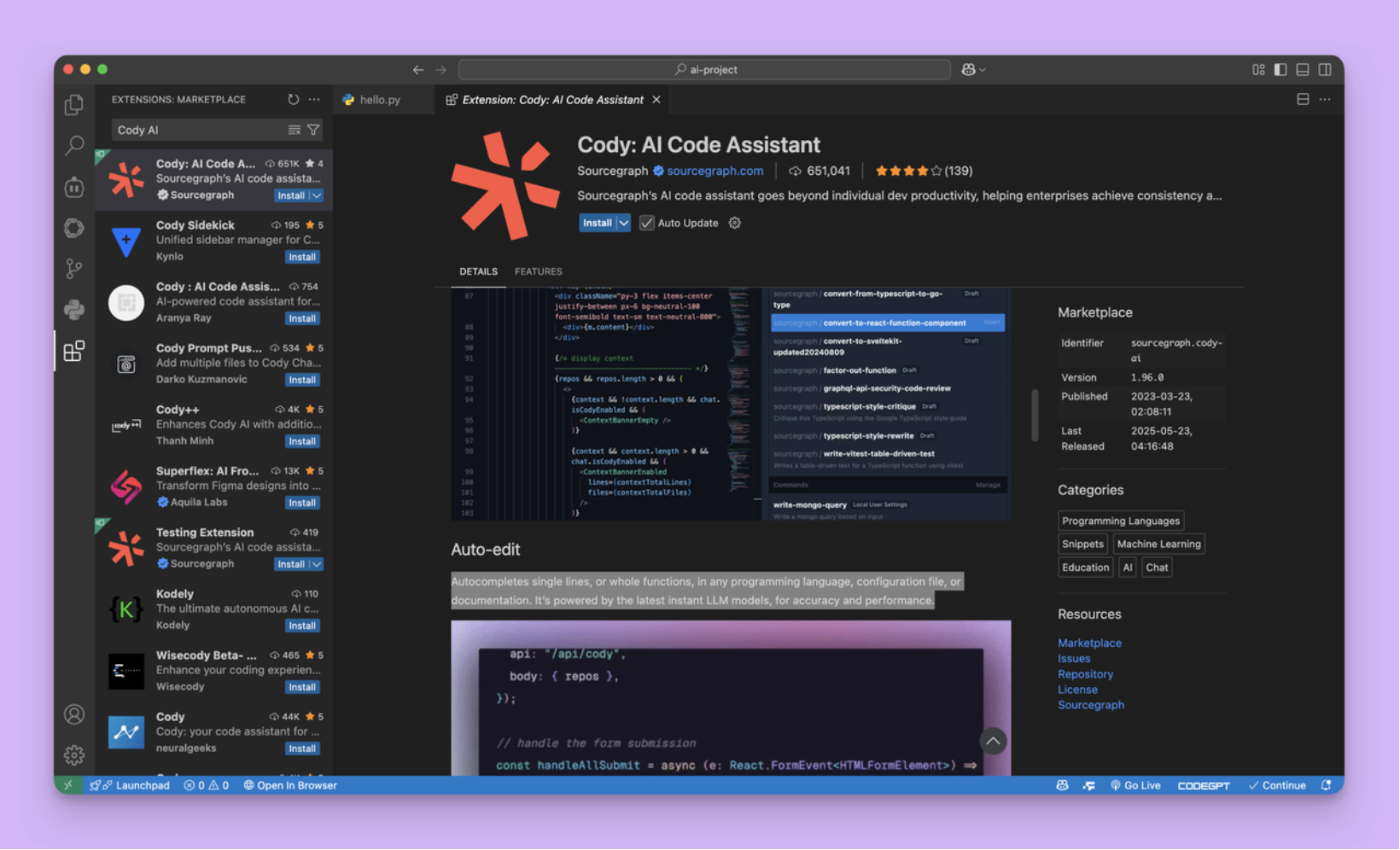 2025 年 10 款好用的 VSCode 代码补全插件推荐