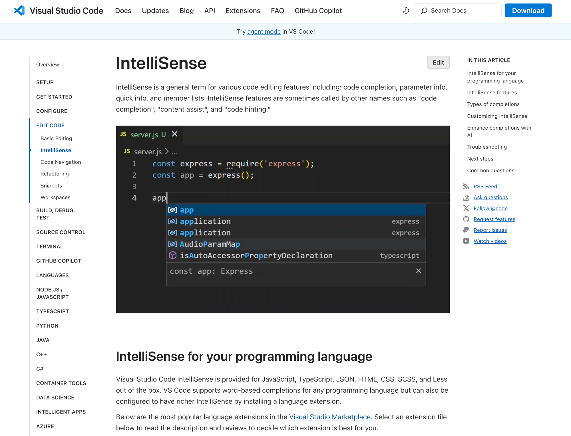 Visual Studio IntelliSense:经典代码自动补全工具