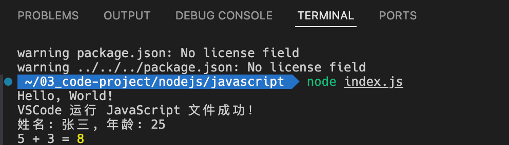 如何在 VSCode 中运行 Javascript(JS) 文件?