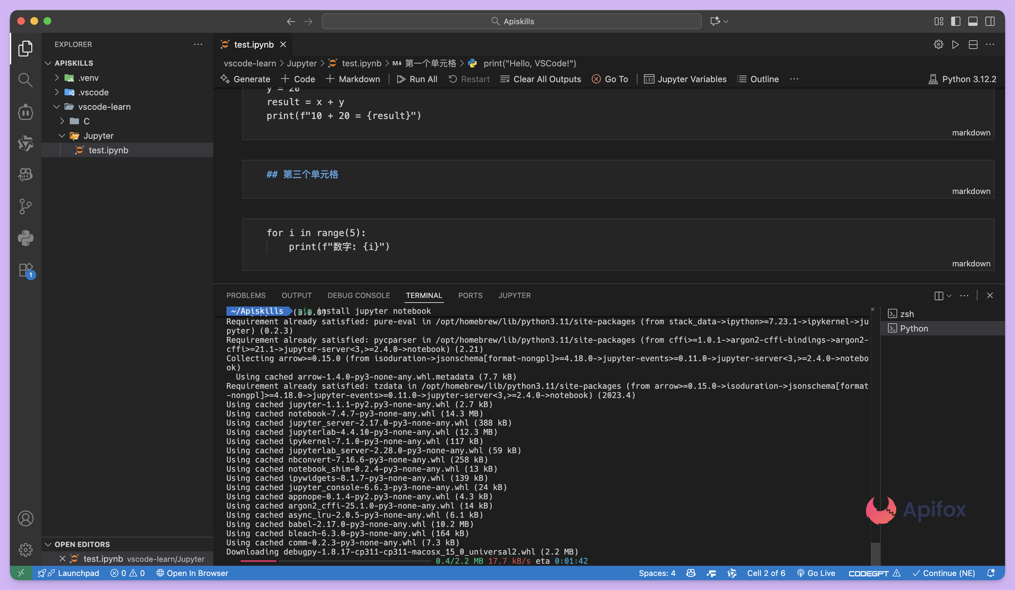 安装必要的扩展
