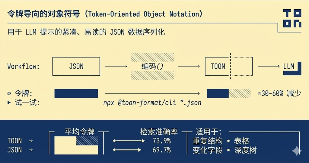 什么是 TOON？跟 JSON 相比两者有什么区别？哪个好？