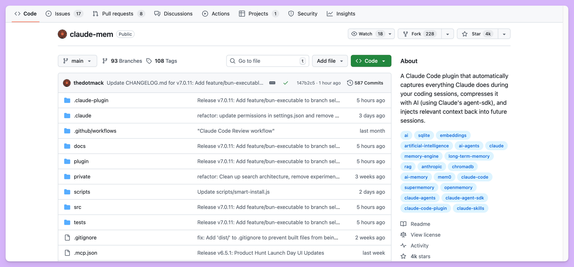 Claude-Mem 项目介绍