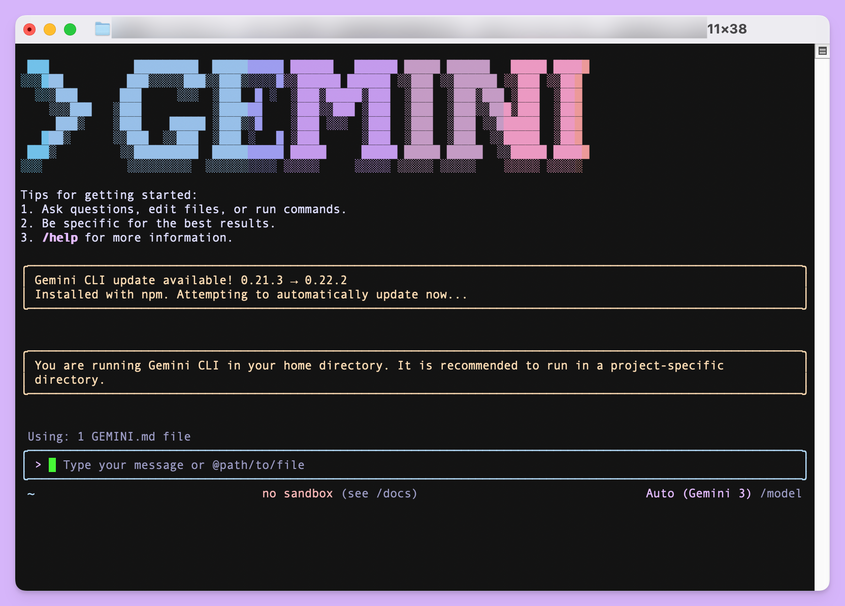 Gemini CLI 终端里的开源 AI 代理