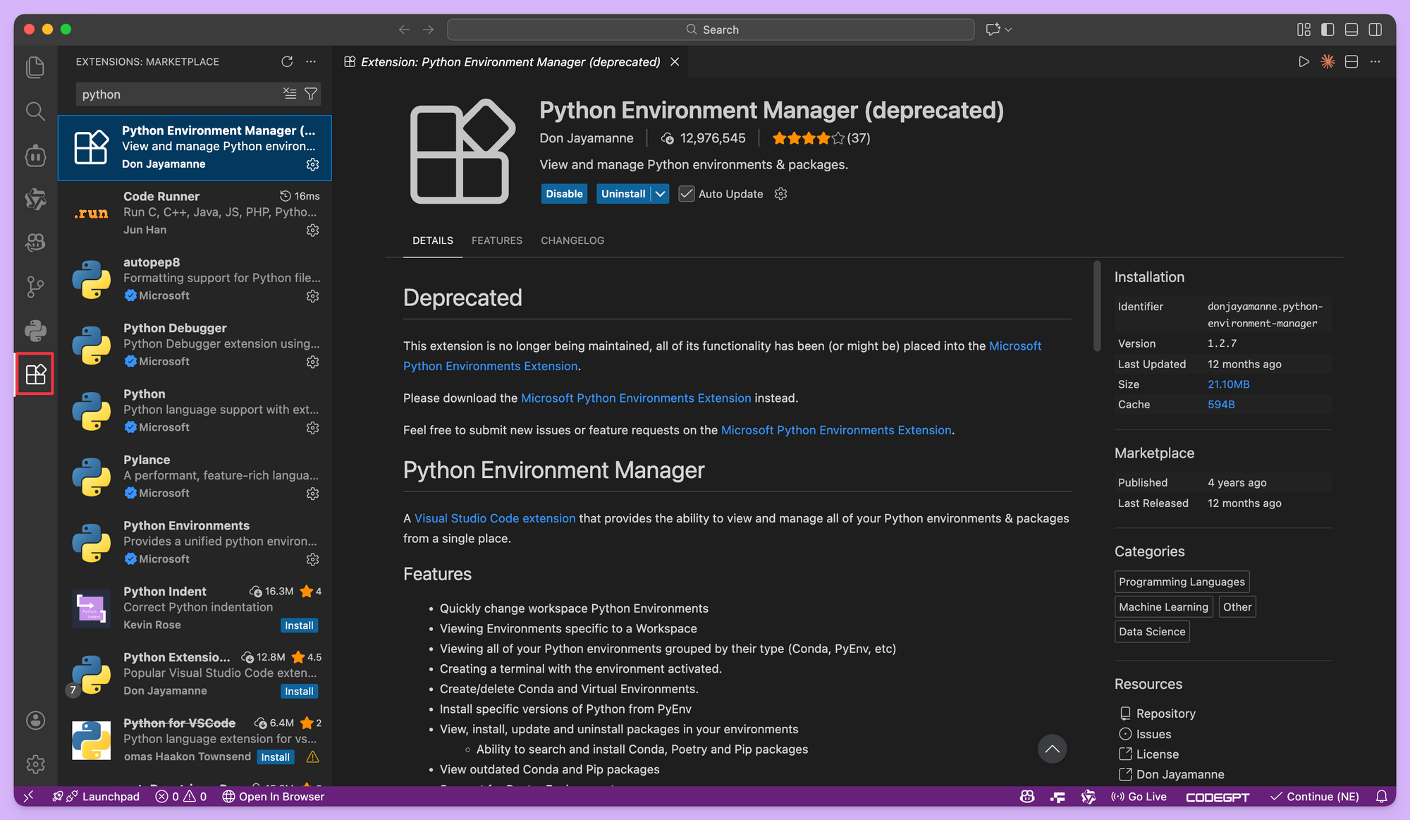 强大的扩展生态