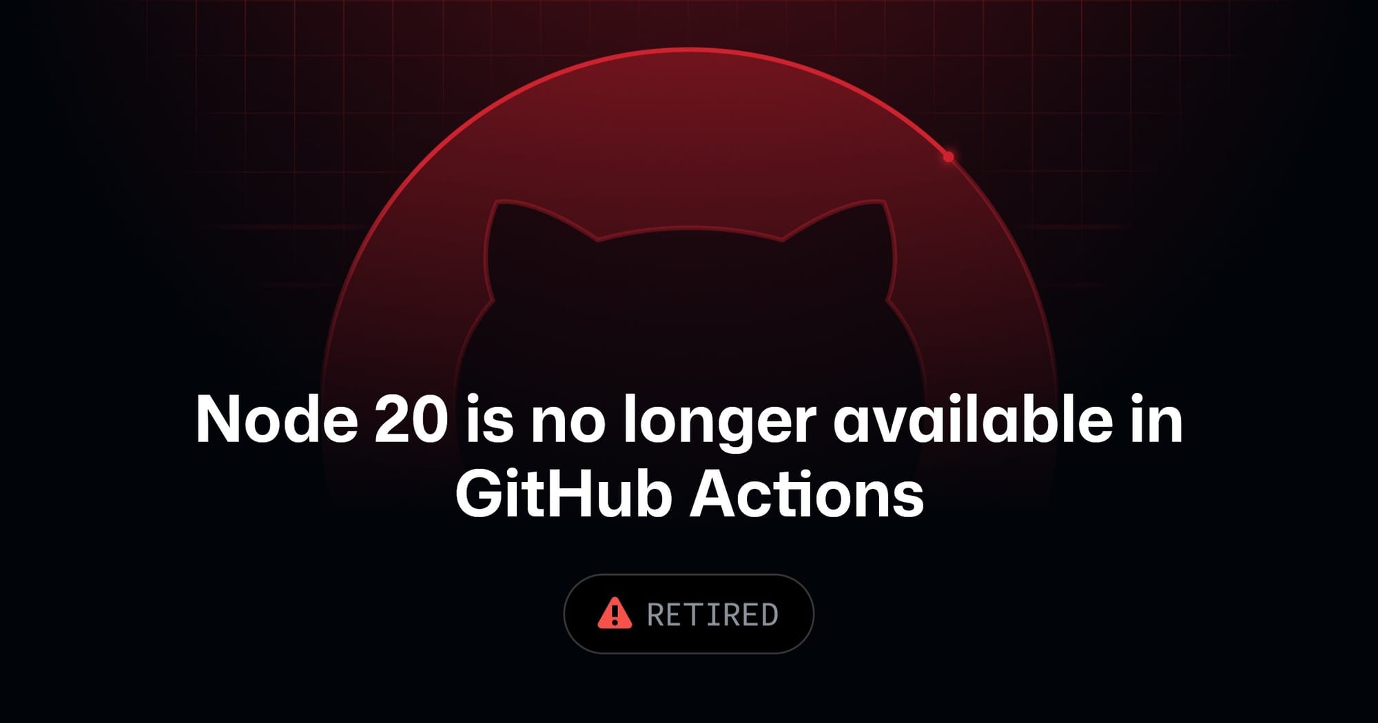 GitHub Actions 正式退役 Node 20：JS action 改跑 Node 24，逃生开关同步下线