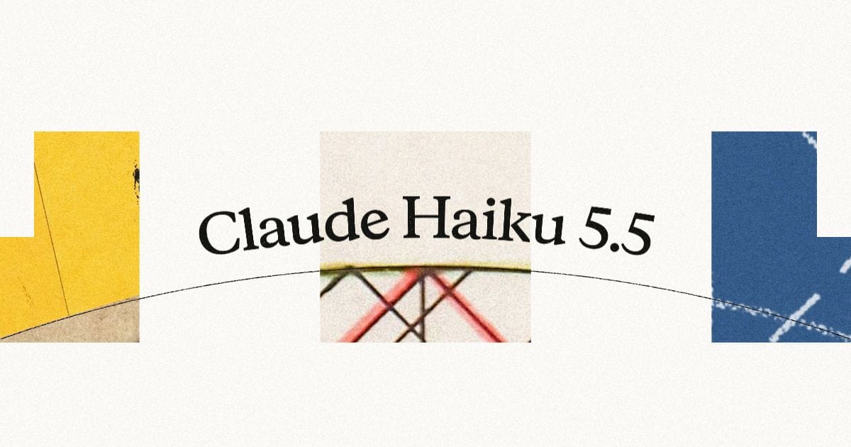 Claude Haiku 5.5 发布：输入 $0.10/百万 token，Haiku 级模型第一次能调 effort