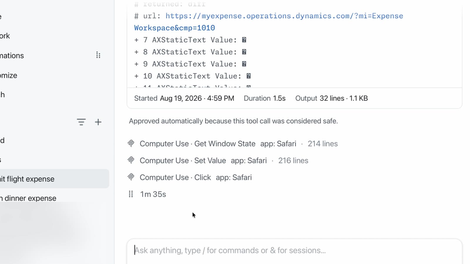 GitHub Copilot 在桌面应用中执行 computer use 操作