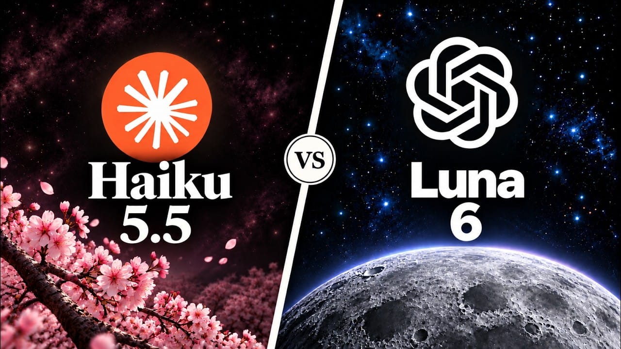 Claude Haiku 5.5 vs GPT-6 Luna：同价不同命，按提示长度选