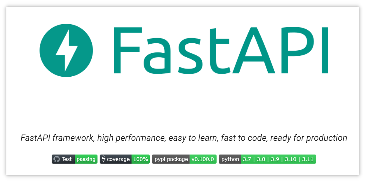 Python 的 FastAPI 框架