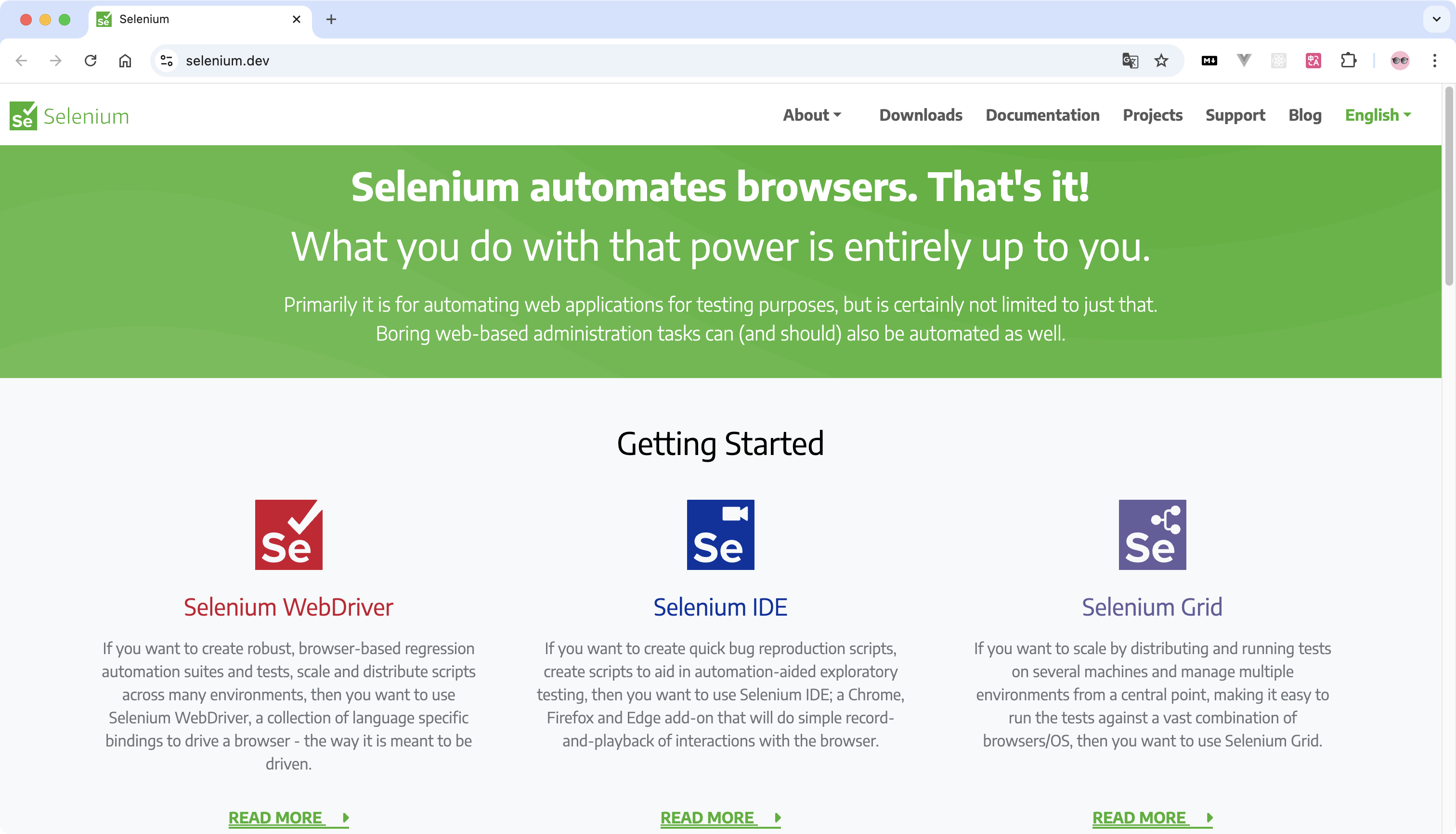 自动化测试工具Selenium