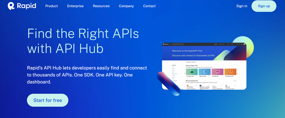 Ripa Api 精选好用的 5 个 API 市场推荐:提高开发效率的必备工具