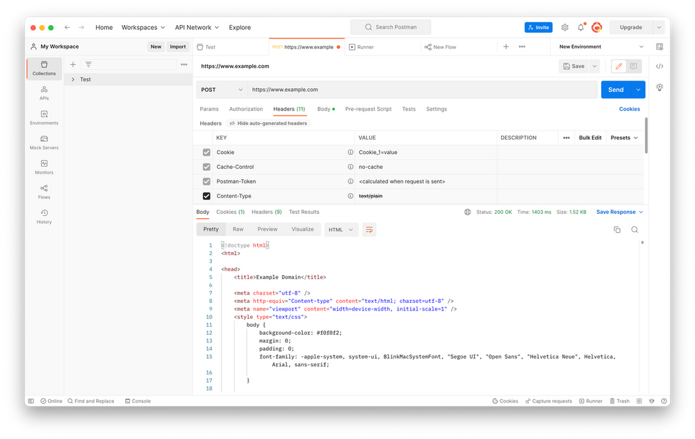 Postman 如何设置带 session 的请求？