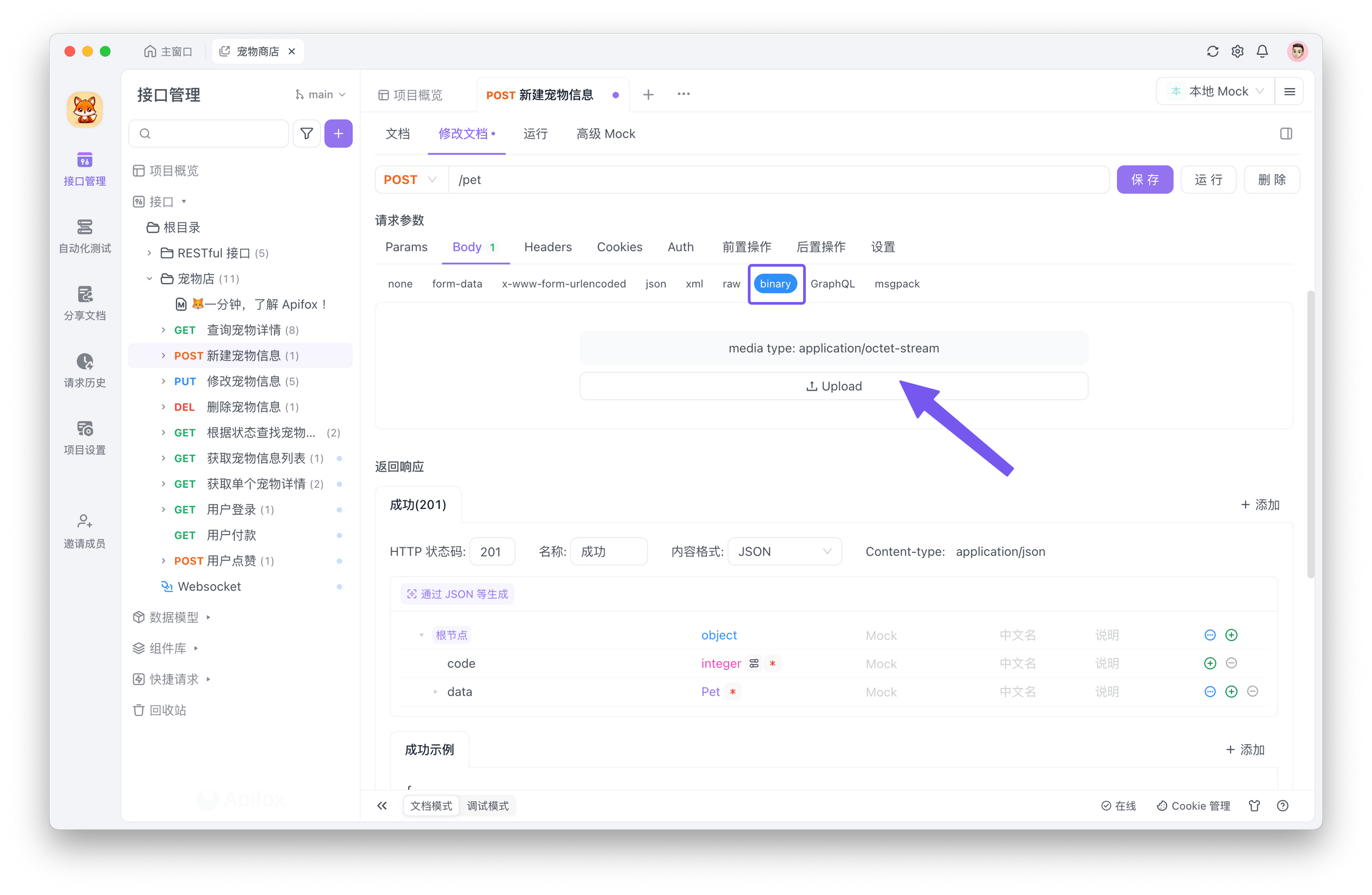 如何在 Postman 中上传文件和 JSON