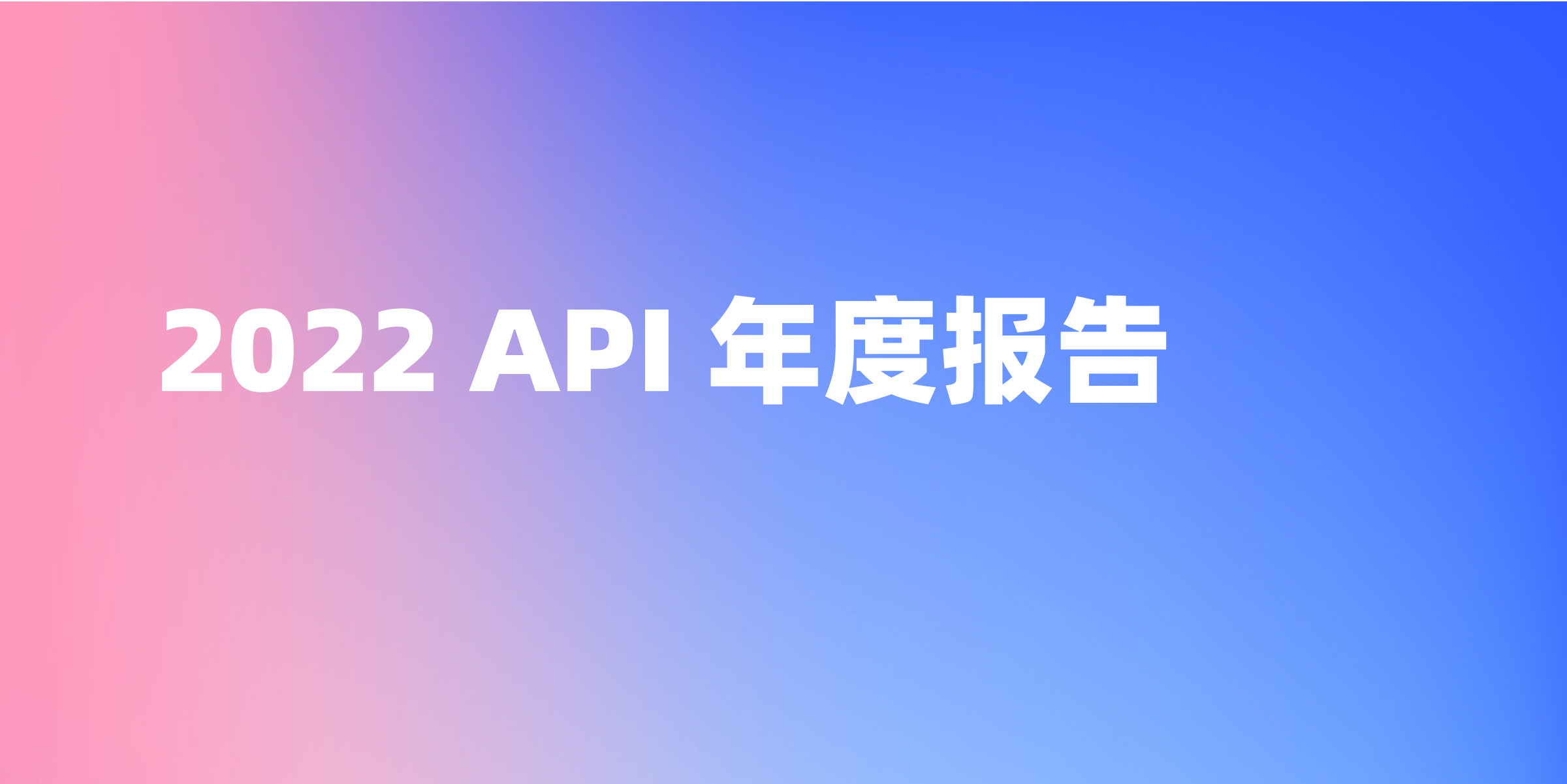 2022 API 年度报告