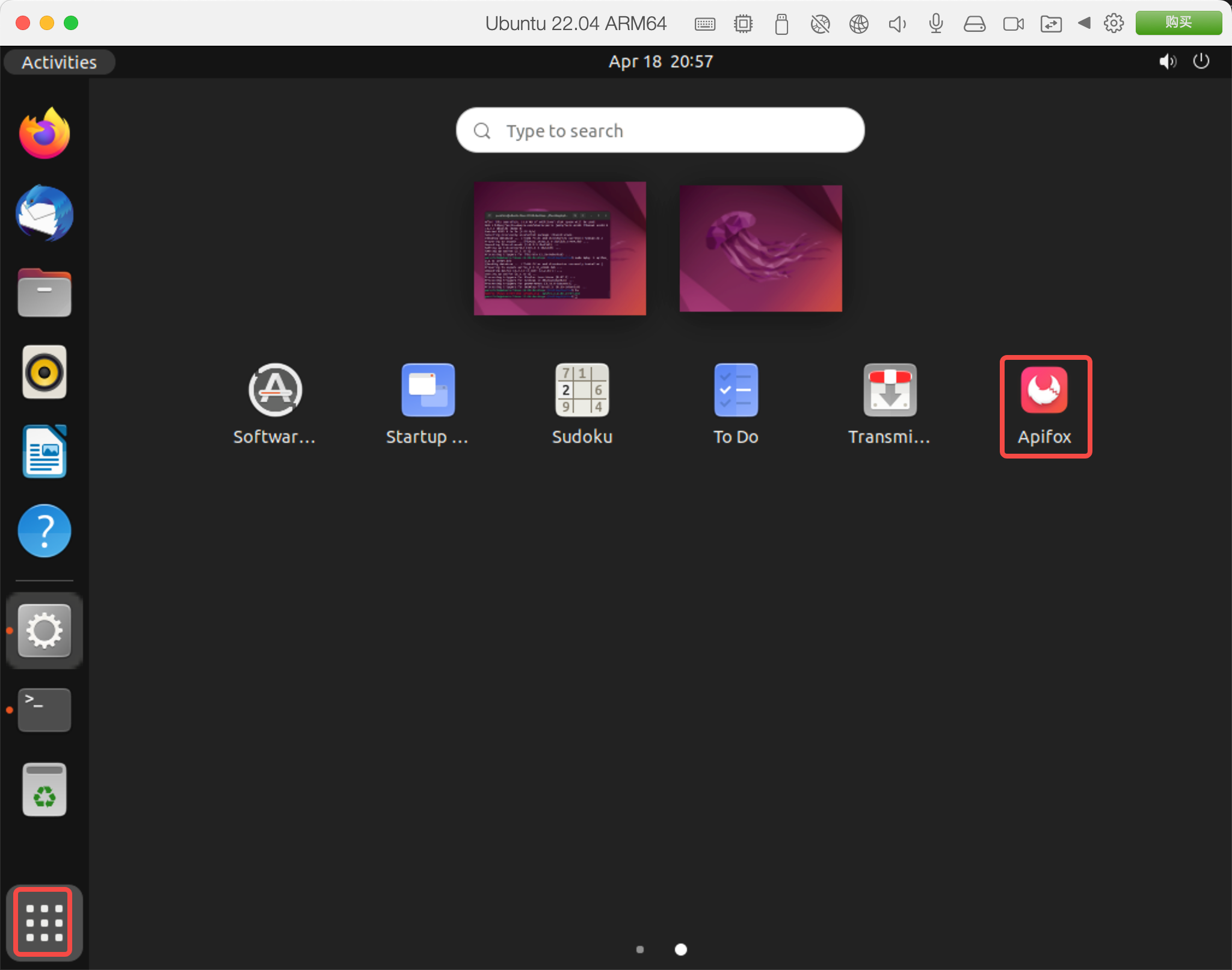Linux apifox 